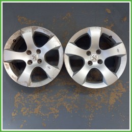 Cerchio Singolo in Lega PEUGEOT 3008 (dal 04/2009) 17 pollici 17" 7.5J 4x108 ET 29 originale usato al pz
