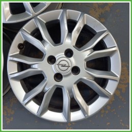 Cerchio Singolo in Lega OPEL CORSA (S07) (dal 07/2006 al 02/2011) 16 pollici 16" 6.0J 4x100 ET 40 originale usato al pz
