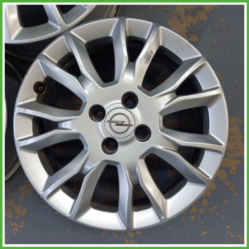 Cerchio Singolo in Lega OPEL CORSA (S07) (dal 07/2006 al 02/2011) 16 pollici 16" 6.0J 4x100 ET 40 originale usato al pz
