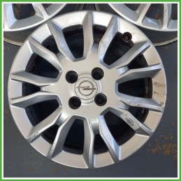 Cerchio Singolo in Lega OPEL CORSA (S07) (dal 07/2006 al 02/2011) 16 pollici 16" 6.0J 4x100 ET 40 originale usato al pz