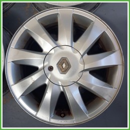 Cerchi in Lega RENAULT SCENIC 2a Serie (dal 06/2003 al 08/2009) 16 pollici 16" 6.5J 4x100 ET 49 4pz originali usati