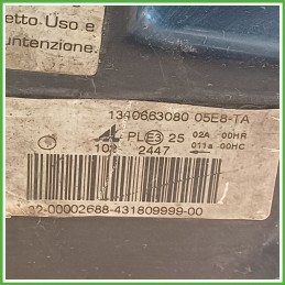 Faro Fanale Proiettore Anteriore Destro DX AUTOMOTIVE LIGHTING 1340663080 CITROEN JUMPER 1606926880 Usato