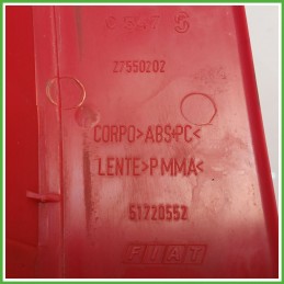 Fanale Fanalino Posteriore Destro DX SCINTEX 27550202 FIAT MULTIPLA 1F 51720552 Usato