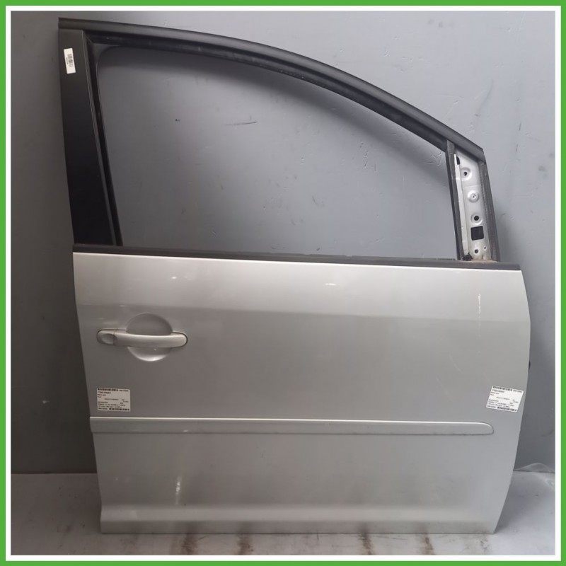 Porta Portiera Sportello Anteriore Destra DX GRIGIO CHIARO 8E A7W VOLKSWAGEN TOURAN 1T Monovolume 2003 2010 Originale Usato