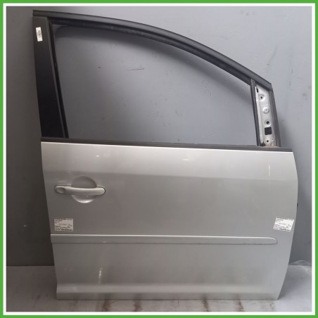 Porta Portiera Sportello Anteriore Destra DX GRIGIO CHIARO 8E A7W VOLKSWAGEN TOURAN 1T Monovolume 2003 2010 Originale Usato