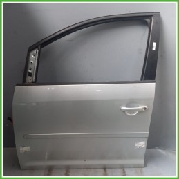 Porta Portiera Sportello Anteriore Sinistra SX GRIGIO CHIARO 8E A7W VOLKSWAGEN TOURAN 1T Monovolume 2003 2010 Originale Usato