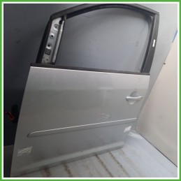 Porta Portiera Sportello Anteriore Sinistra SX GRIGIO CHIARO 8E A7W VOLKSWAGEN TOURAN 1T Monovolume 2003 2010 Originale Usato