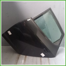 Porta Portiera Sportello Posteriore Sinistra SX GRIGIO 2V W7Z SEAT IBIZA 6J Berlina 2008 2013 Originale Usato