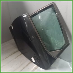 Porta Portiera Sportello Posteriore Sinistra SX GRIGIO 2V W7Z SEAT IBIZA 6J Berlina 2008 2013 Originale Usato