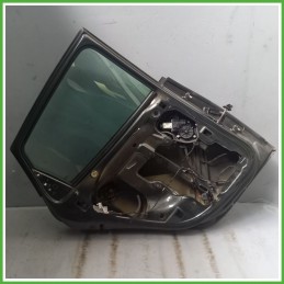 Porta Portiera Sportello Posteriore Sinistra SX GRIGIO 2V W7Z SEAT IBIZA 6J Berlina 2008 2013 Originale Usato