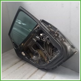 Porta Portiera Sportello Posteriore Sinistra SX GRIGIO 2V W7Z SEAT IBIZA 6J Berlina 2008 2013 Originale Usato