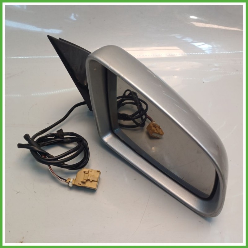 Specchio Specchietto Retrovisore Destro DX GRIGIO CHIARO AUDI A4 8E 2000 2004 Originale Usato