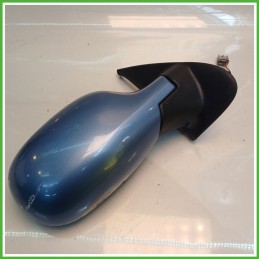 Specchio Specchietto Retrovisore Destro DX AZZURRO B33 NISSAN MICRA K12E 2002 2009 SCHEFENACKER Originale Usato