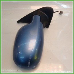 Specchio Specchietto Retrovisore Destro DX AZZURRO B33 NISSAN MICRA K12E 2002 2009 SCHEFENACKER Originale Usato