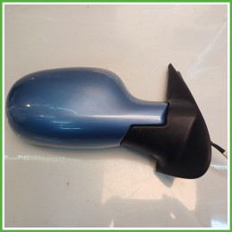 Specchio Specchietto Retrovisore Destro DX AZZURRO B33 NISSAN MICRA K12E 2002 2009 SCHEFENACKER Originale Usato
