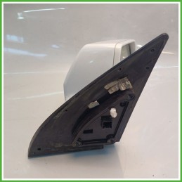 Specchio Specchietto Retrovisore Destro DX BIANCO KIA SPORTAGE 2a Serie 2004 2008 SCHEFENACKER Originale Usato