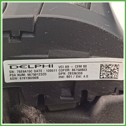 Volante Sterzo PEUGEOT 208 1.4 8V 96739515ZD 2012 2015