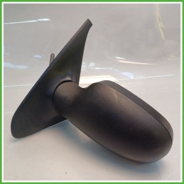 Specchio Specchietto Retrovisore Sinistro SX GOFFRATO RENAULT CLIO 2a Serie 2001 2010 Originale Usato
