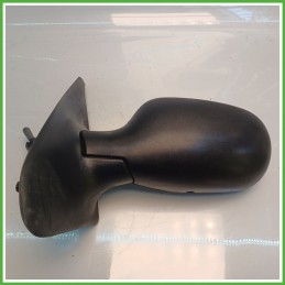 Specchio Specchietto Retrovisore Sinistro SX GOFFRATO RENAULT CLIO 2a Serie 2001 2010 Originale Usato