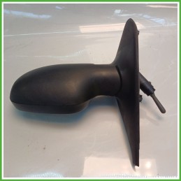 Specchio Specchietto Retrovisore Sinistro SX GOFFRATO RENAULT CLIO 2a Serie 2001 2010 Originale Usato