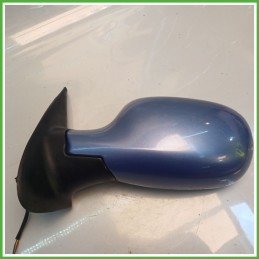 Specchio Specchietto Retrovisore Sinistro SX AZZURRO NISSAN MICRA K12E 2002 2009 SCHEFENACKER Originale Usato