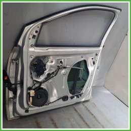 Porta Portiera Sportello Anteriore Destra DX GRIGIO CHIARO 8E A7W VOLKSWAGEN POLO 6R Berlina 2009 2012 Originale Usato