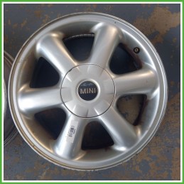 Cerchio Singolo in Lega MINI MINI (R50/R53) (dal 07/2001 al 07/2006) 15 pollici 15" 5.5J 4x100 ET 45 originale usato al pz