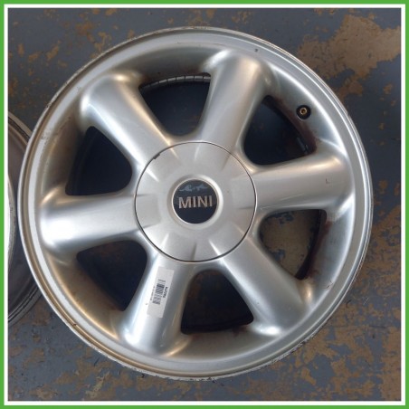 Cerchio Singolo in Lega MINI MINI (R50/R53) (dal 07/2001 al 07/2006) 15 pollici 15" 5.5J 4x100 ET 45 originale usato al pz