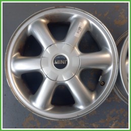 Cerchio Singolo in Lega MINI MINI (R50/R53) (dal 07/2001 al 07/2006) 15 pollici 15" 5.5J 4x100 ET 45 originale usato al pz