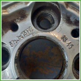 Cerchio Singolo in Lega MINI MINI (R50/R53) (dal 07/2001 al 07/2006) 15 pollici 15" 5.5J 4x100 ET 45 originale usato al pz