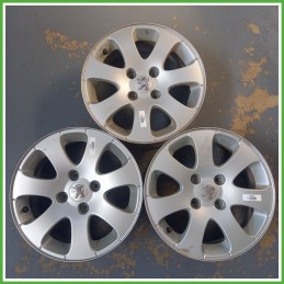 Cerchio Singolo in Lega PEUGEOT 307 (dal 04/2001 al 12/2006) 15 pollici 15" 6.0J 4x108 ET 27 originale usato al pz