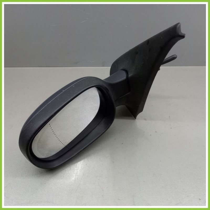 Specchietto Retrovisore Sinistro SX Grigio Scuro RENAULT CLIO 2A SERIE 2001 018011 Usato
