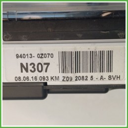 Quadro strumenti contachilometri tachimetro KIA SPORTAGE 2a Serie 2.0 16V 940031F261