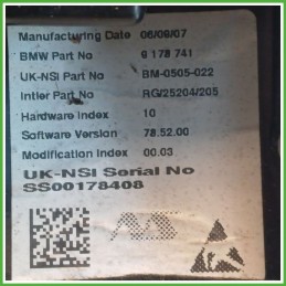 Quadro strumenti contachilometri tachimetro MINI MINI R56 1.6 16V 62109325811