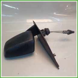 Specchio Specchietto Retrovisore Sinistro SX GOFFRATO FIAT PANDA 2Q 2003 2010 FICOSA FICOMIRRORS Originale Usato