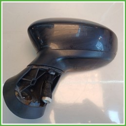 Specchio Specchietto Retrovisore Sinistro SX NERO PROVOCATORE 876 FIAT PUNTO 6U 2013 2015 FICOSA FICOMIRRORS Originale Usato