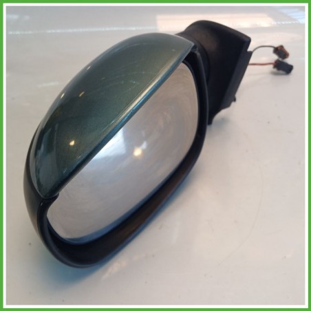 Specchio Specchietto Retrovisore Sinistro SX VERDE ETHEL KGB CITROEN C3 2a Serie 2005 2010 Originale Usato