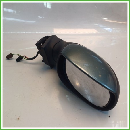 Specchio Specchietto Retrovisore Destro DX VERDE ETHEL KGB CITROEN C3 2a Serie 2005 2010 SCHEFENACKER Originale Usato
