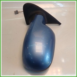 Specchio Specchietto Retrovisore Sinistro SX AZZURRO B33 NISSAN MICRA K12E 2002 2009 BRITAX Originale Usato