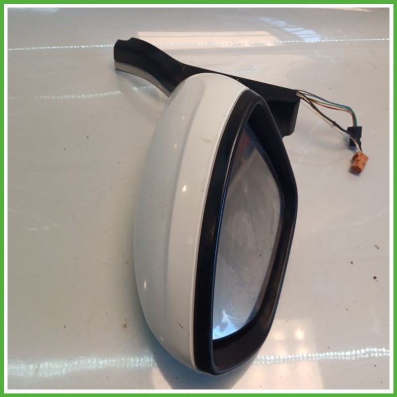 Specchio Specchietto Retrovisore Sinistro SX BIANCO BANCHISA EWP PEUGEOT 208 2012 2015 FICOSA FICOMIRRORS Originale Usato