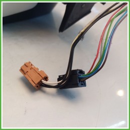Specchio Specchietto Retrovisore Sinistro SX BIANCO BANCHISA EWP PEUGEOT 208 2012 2015 FICOSA FICOMIRRORS Originale Usato