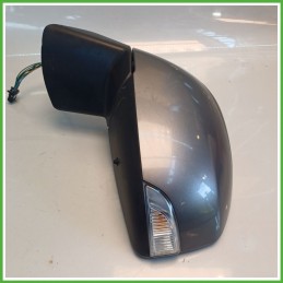 Specchio Specchietto Retrovisore Sinistro SX GRIGIO SCURO TEKNG GREY RENAULT SCENIC 3a Serie 2009 2013 Originale Usato