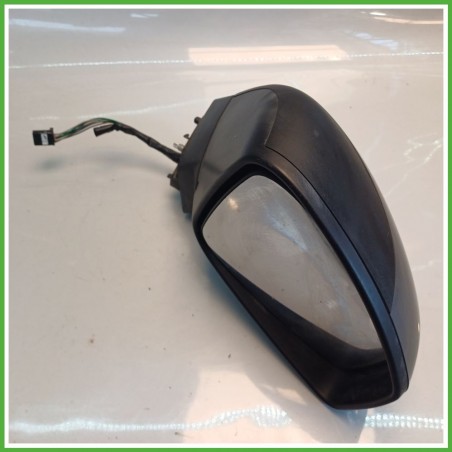 Specchio Specchietto Retrovisore Destro DX GRIGIO SCURO TEKNG GREY RENAULT SCENIC 3a Serie 2009 2013 Originale Usato