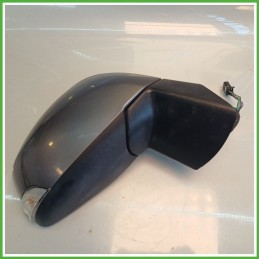 Specchio Specchietto Retrovisore Destro DX GRIGIO SCURO TEKNG GREY RENAULT SCENIC 3a Serie 2009 2013 Originale Usato