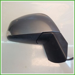 Specchio Specchietto Retrovisore Destro DX GRIGIO SCURO TEKNG GREY RENAULT SCENIC 3a Serie 2009 2013 Originale Usato