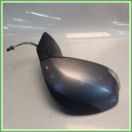 Specchio Specchietto Retrovisore Destro DX GRIGIO SCURO TEKNG GREY RENAULT SCENIC 3a Serie 2009 2013 Originale Usato