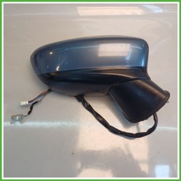 Specchio Specchietto Retrovisore Destro DX GRIGIO SCURO 42B MAZDA Mazda 6 3a Serie 2013 2016 Originale Usato