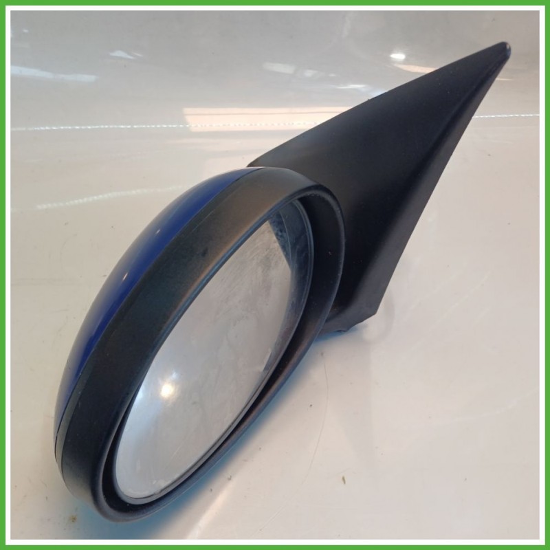 Specchio Specchietto Retrovisore Sinistro SX BLU MG (2001-2005) ZR 2001 2004 BRITAX Originale Usato