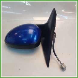 Specchio Specchietto Retrovisore Sinistro SX BLU MG (2001-2005) ZR 2001 2004 BRITAX Originale Usato