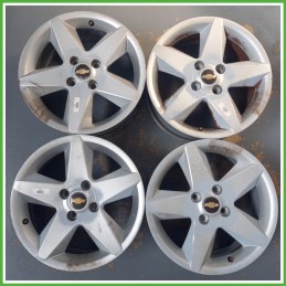 Cerchi in Lega CHEVROLET (DAEWOO) EPICA (V250) (dal 06/2006 al 06/2010) 17 pollici 17" 7.0J 4x114.3 ET 49 4pz originali usati